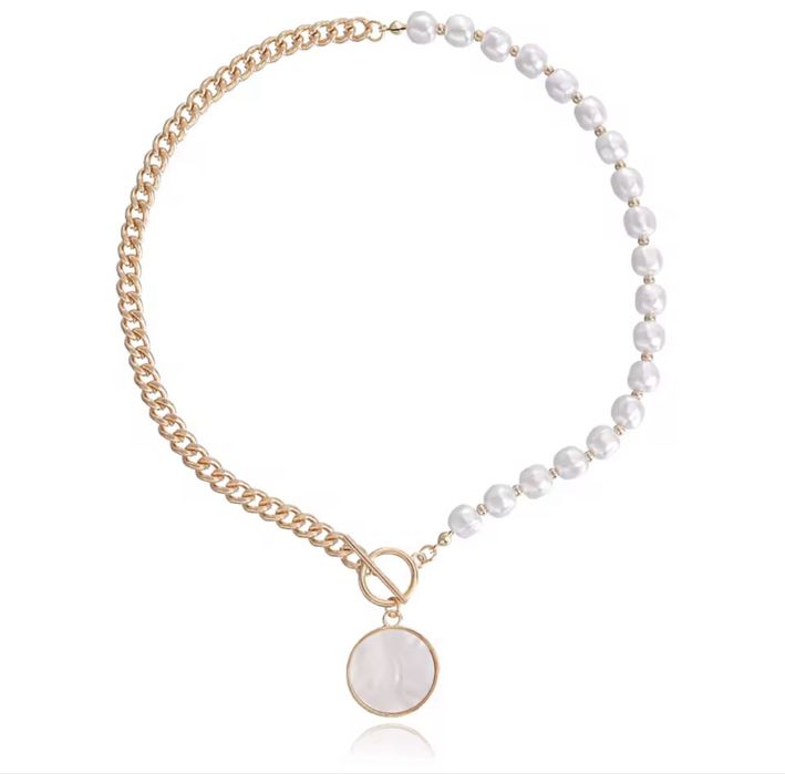 Naszyjnik Pearls begold