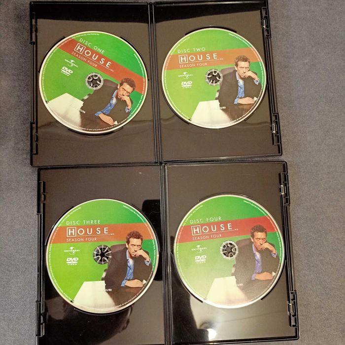 Dr House - Série 4 (4 DVDs) - Original Universal