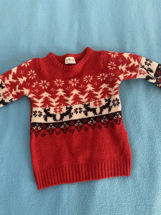 Camisola nova de bebe de natal