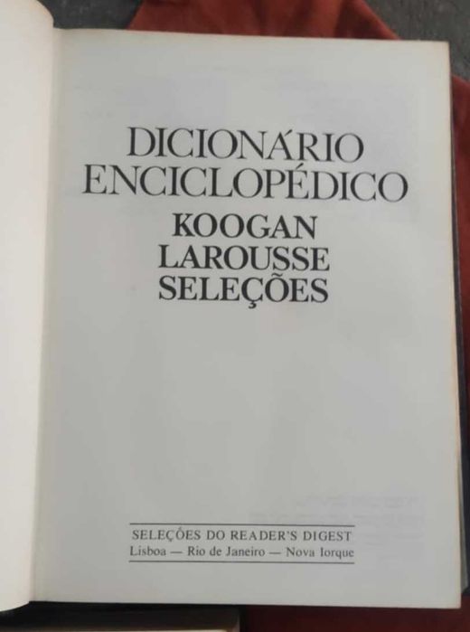 Coleção Completa KLS Koogan Larousse 3 vol. - Enciclopédia Ilustrada