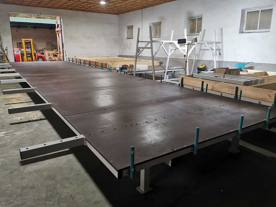 Stół montażowy, blat roboczy