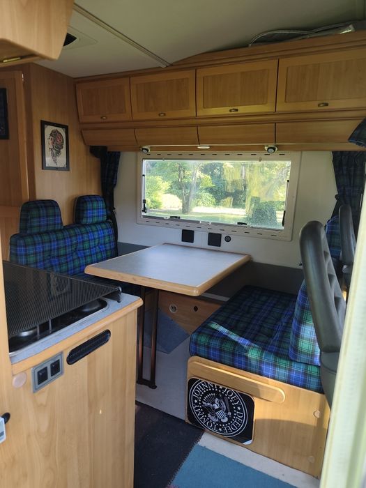 Fiat Ducato-Hymer kamper, doinwestowany