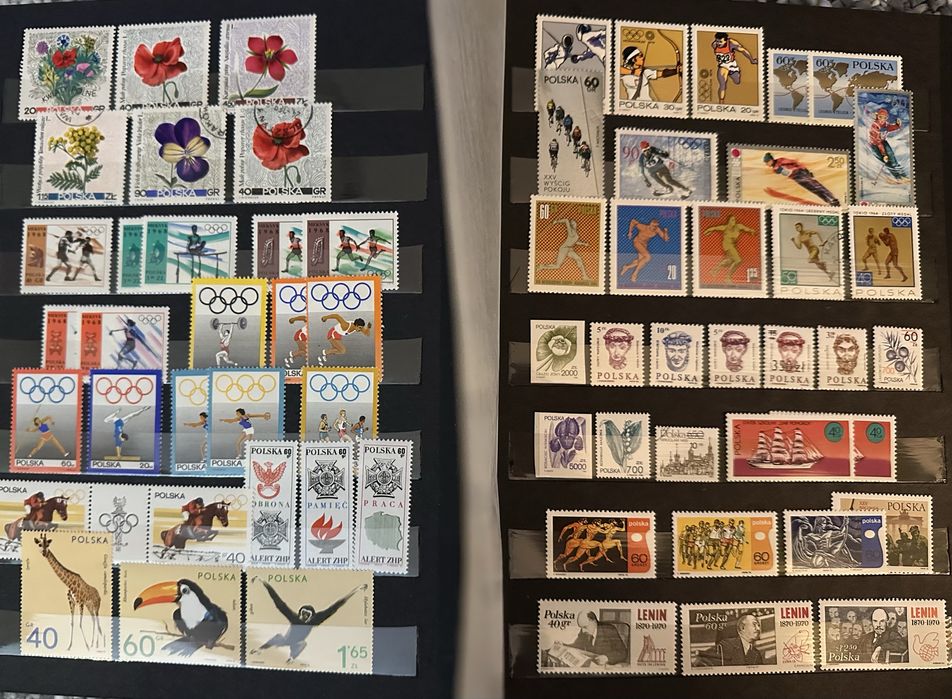 Klaser znaczki pocztowe