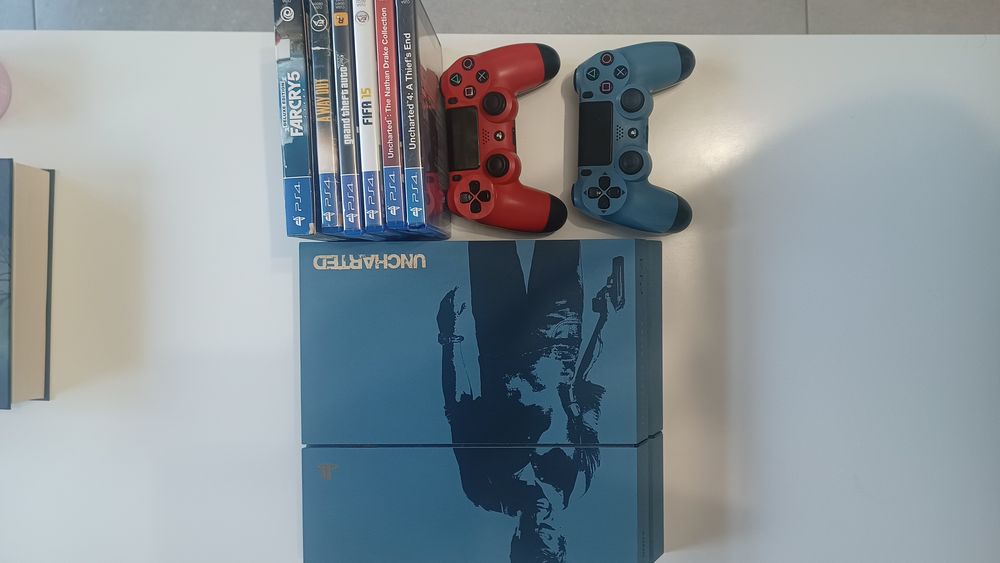 Konsola PS4 uncharted edition. 1TB.