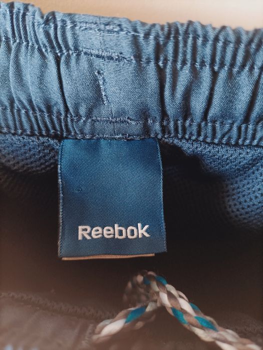Spodnie sportowe męskie Reebok,granatowe,rozm L,