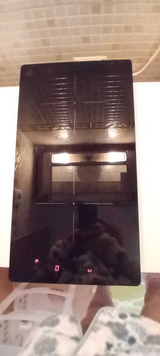 Placa indução portátil, 2 zonas, usada, bom estado