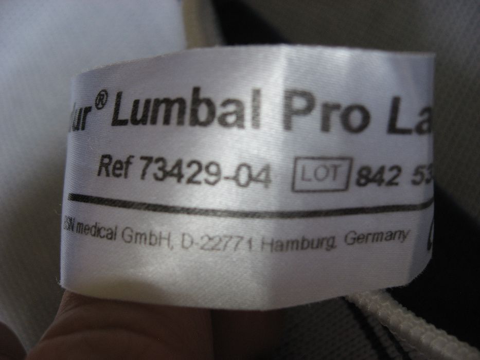 Pas lędźwiowy ortopedyczny damski TRICODUR LUMBAL jak nowy!!! XL