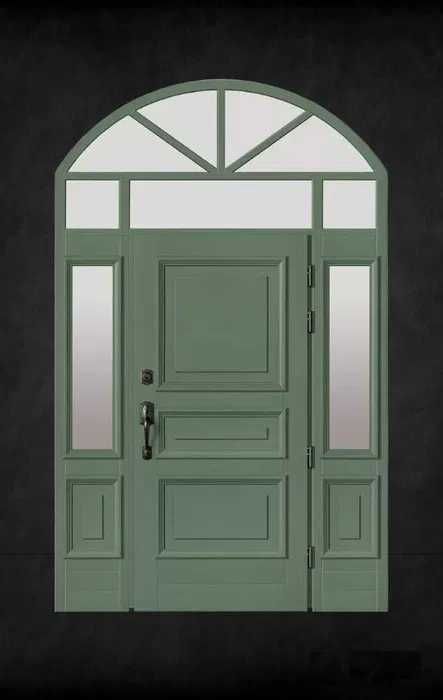 Drzwi zewnętrzne drewniane dębowe pomiar/dostawa/montaż/dotacja