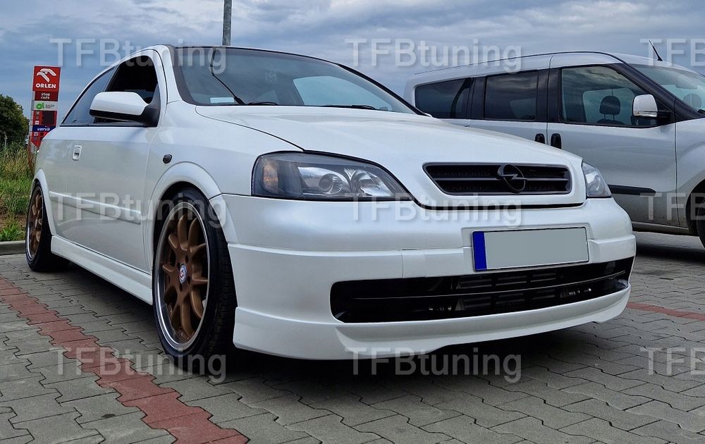 spoiler dokładka przód astra 2 g tfb tuning
