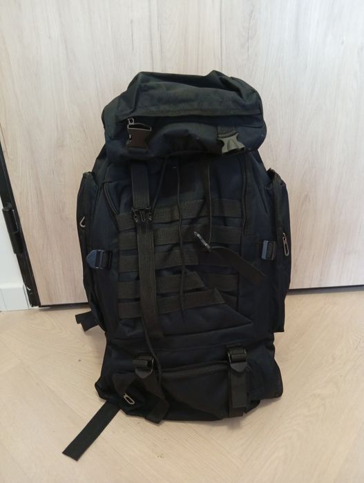 Mocny plecak trekkingowy,taktyczny, 50/60L męski, damski
