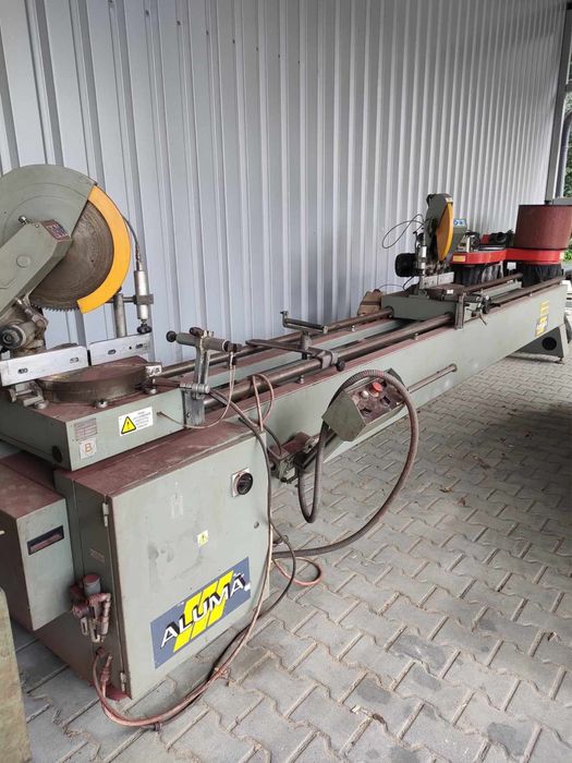 Piła dwugłowicowa dwupiła ukośnica podwójna aluma