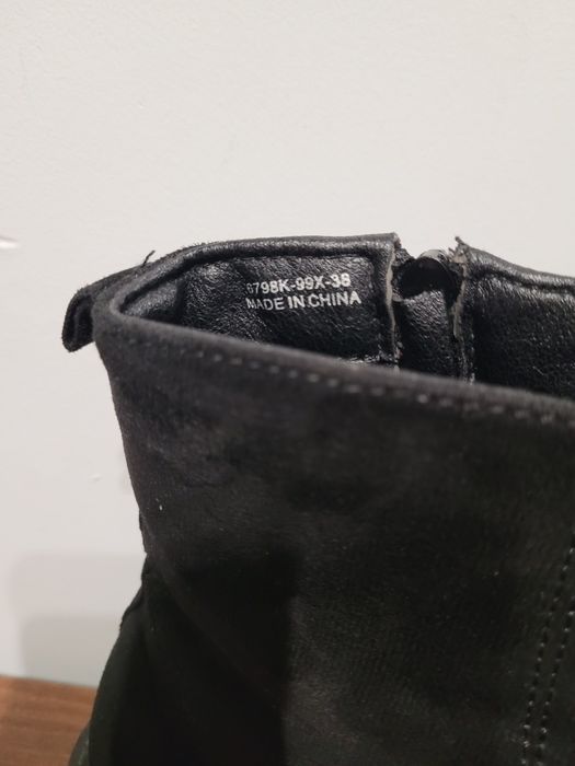 Botki trzewiki buty za kostkę