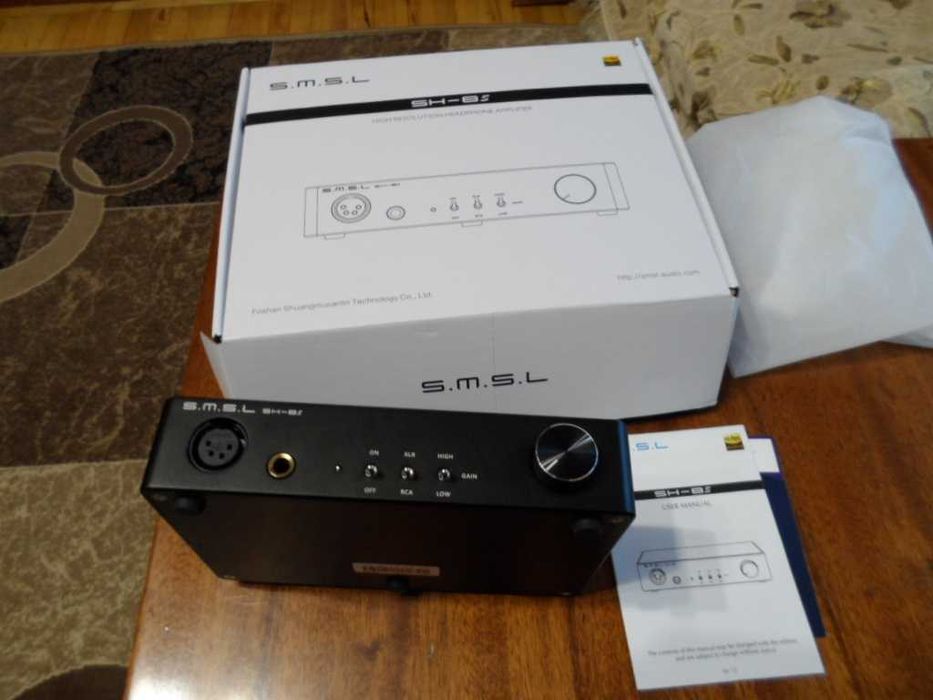 Продам  усилитель для  наушников SMSL SH-8S Hi-Res