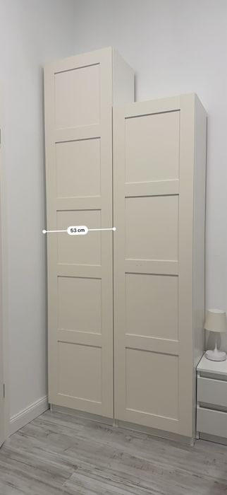 Szafy ikea biale