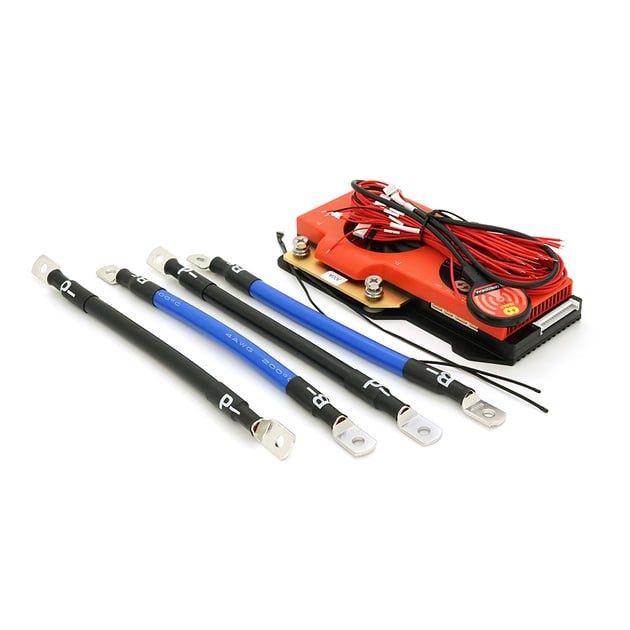 Плата Smart BMS LiFePO4 16S 48 Вольт 300A с Bluetooth