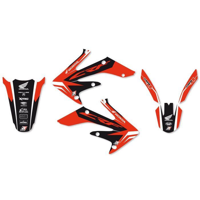 kit autocolantes blackbird dream 4 honda crf 250