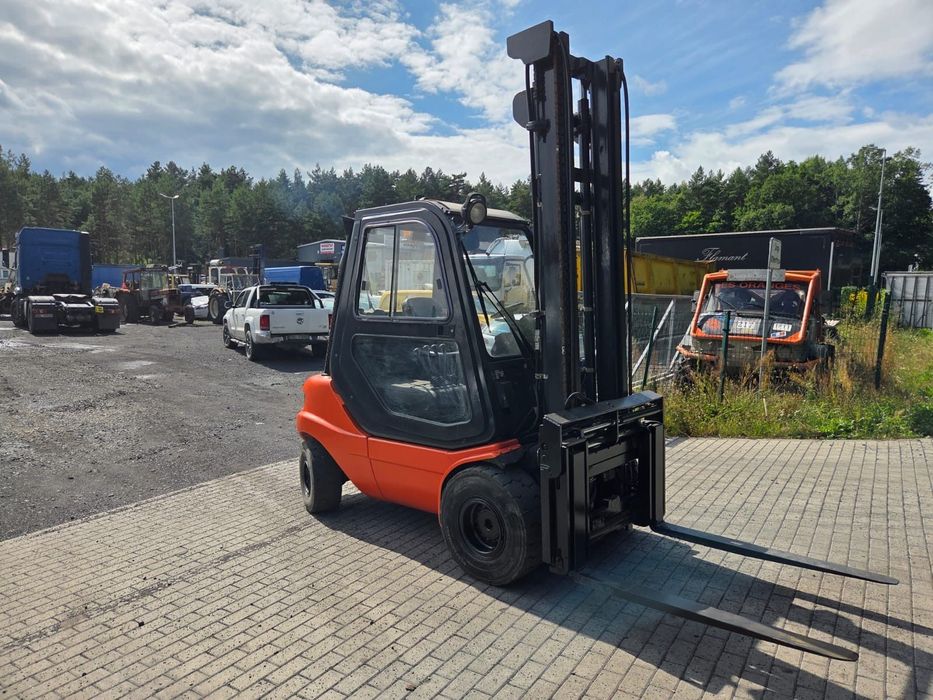 Linde H30D  Diesel 3000 kg kabina ogrzewanie pozycjoner przesów
