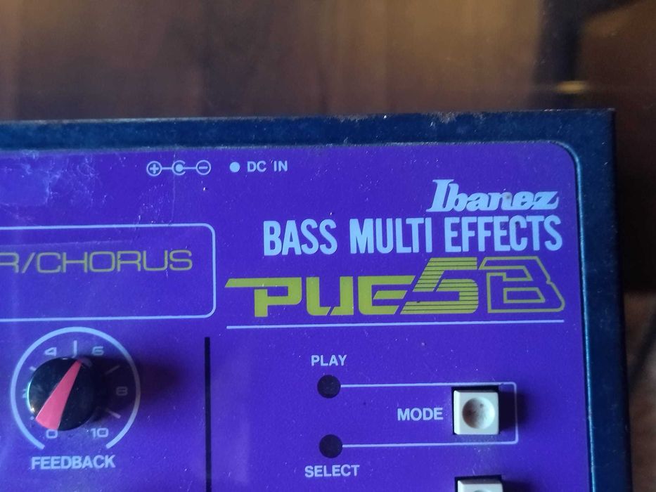 Ibanez PUE5B Bass Multi Effects Merelim (São Paio), Panoias E Parada De