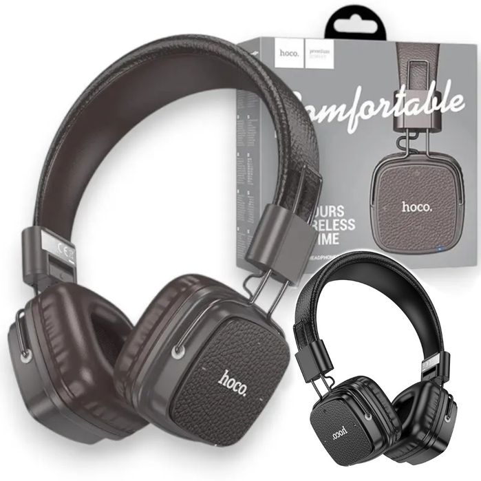 Наушники Hoco W56 Marshall беспроводные накладные уши гарнитура JBL