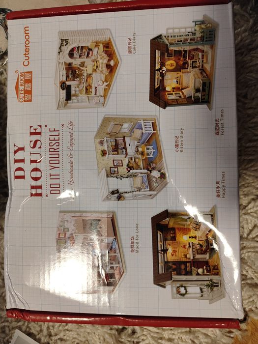 Румбокс, інтер'єрний конструктор, 3D , DIY house, будиночок CuteBee.