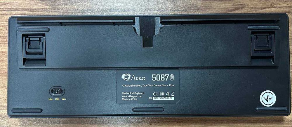Клавіатура Akko 5087 B Plus Multi-modes Black&Gold