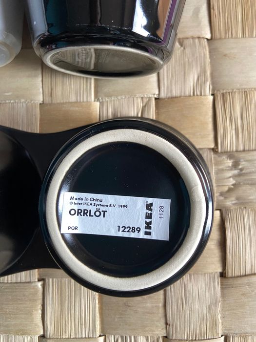 Kubki ceramiczne Ikea Orrlöt
