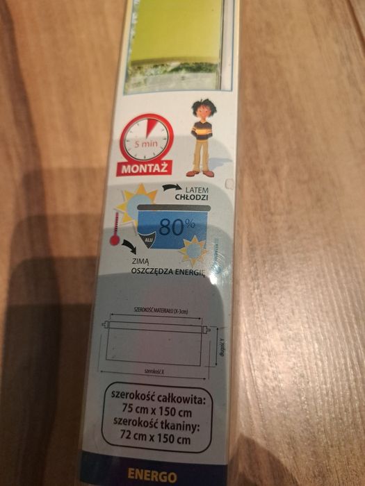 Termo Roleta 75cm x 150cm