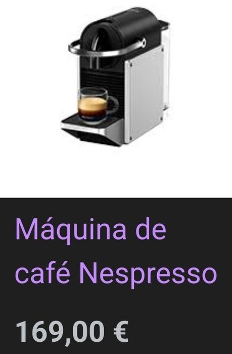 Máquina de café nespresso