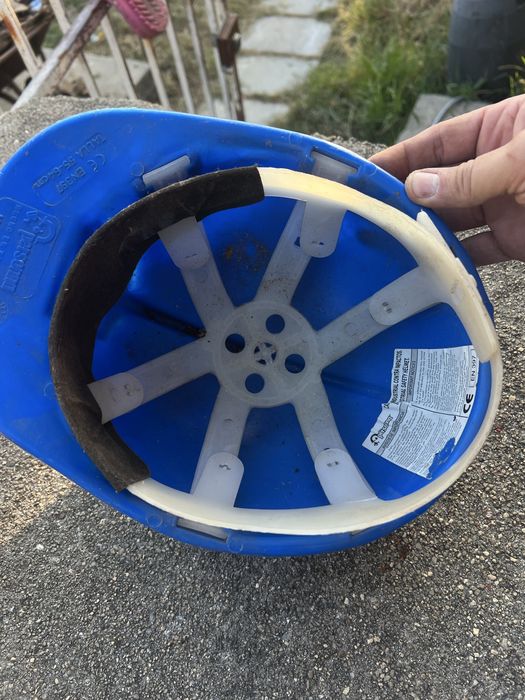 Capacetes de obra