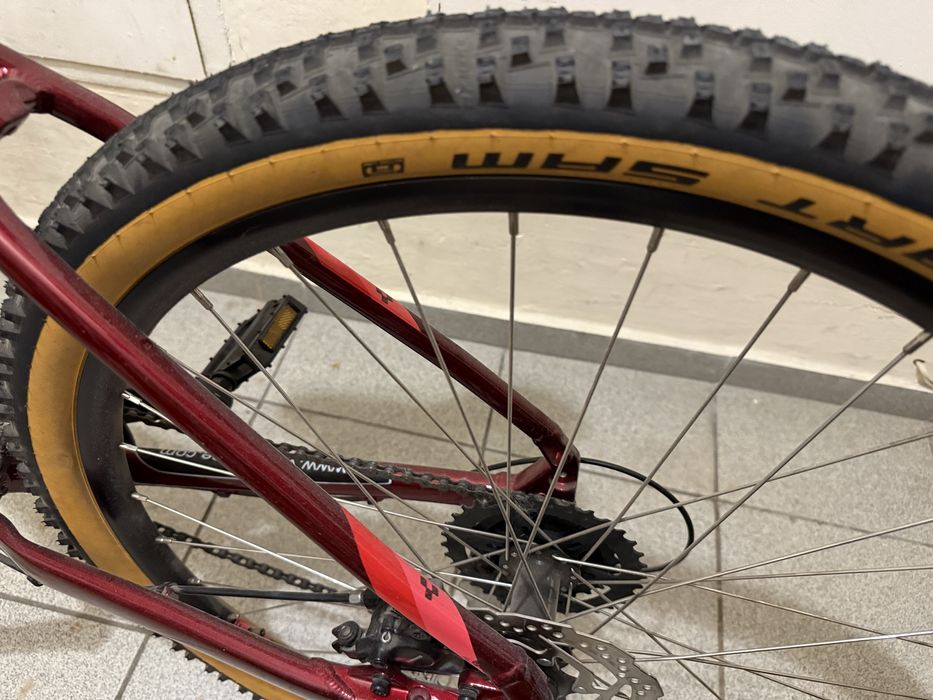 Велосипед Cube ACCESS WLS 27,5 darkberry-coral