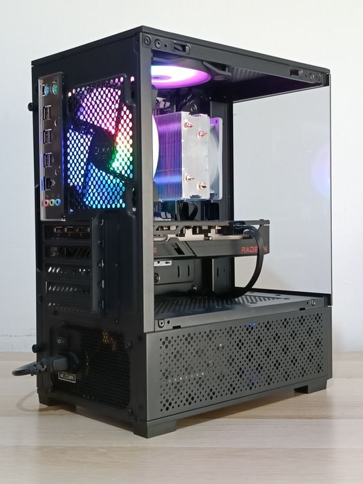 PC Gaming RX 6600 8GB | 16GB RAM | NVMe + SSD | Pronto a Jogar