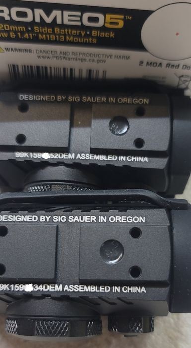 Увеличитель, магнифер  Sig Sauer Juliet5-Micro 5x magnifier