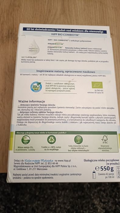 HiPP bio combiotik 1