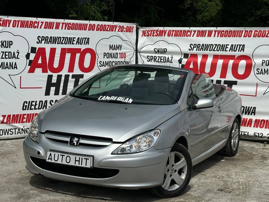Peugeot 307cc 1.6LPG // Solidny // Nowoczesny // Manual // Zamiana