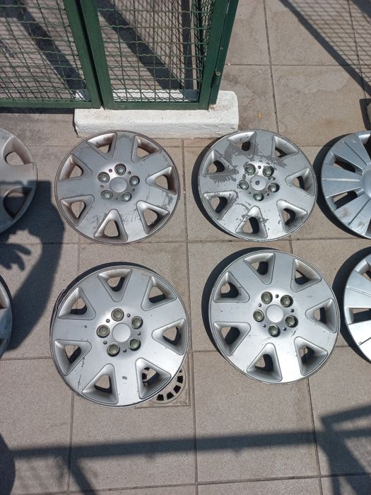 Jogo de 4x tampoes 14 calotas peugeot opel fiat hyundai seat ford citr