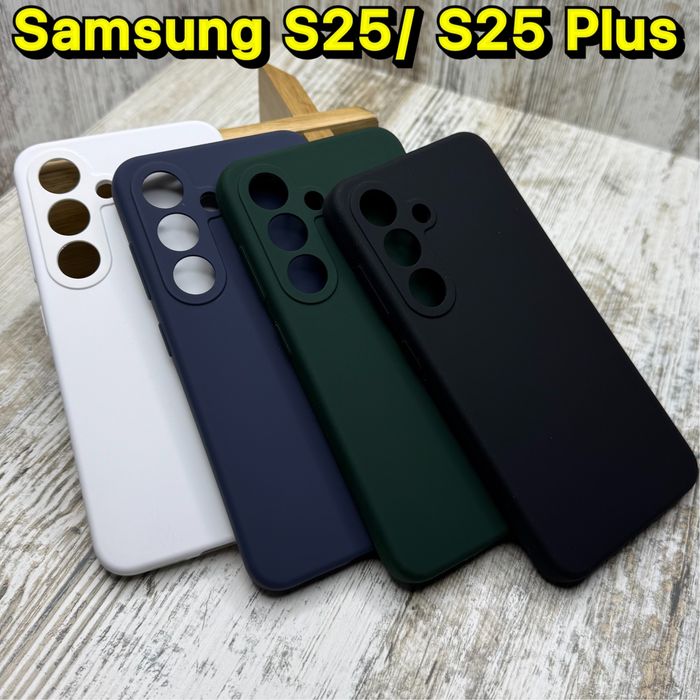 Чехол софттач Silicone Case на Samsung S25/ S25 Plus/ S25 Ultra Чохол