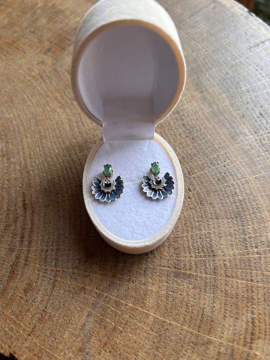 WKruk piękne zlote kolczyki kolekcjonerskie