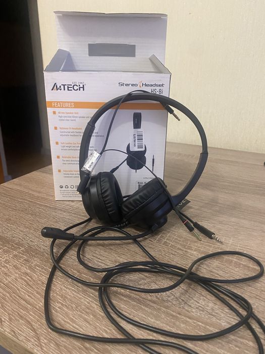 Навушники A4Tech HS-8I Black