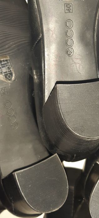ECCO сапоги кожа чёрные р.40,41,42,43
