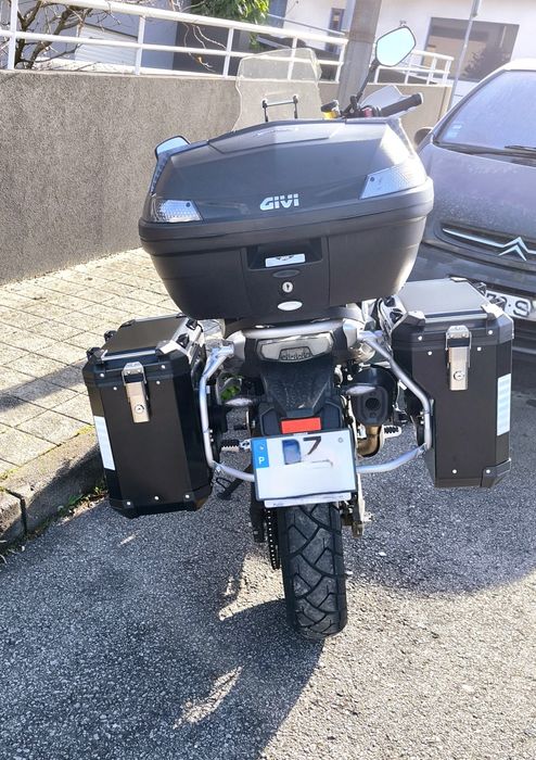 (NOVO) Top Cases + Malas Laterais Alumínio CF Moto 700ADV