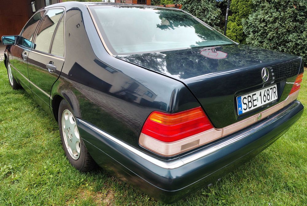 Mercedes W140, S280, rocznik 1995, przebieg 117 tys. km