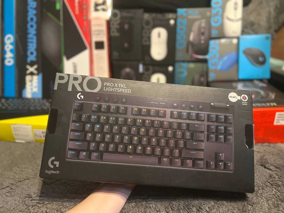 Клавіатура Logitech G Pro X TKL LightSpeed GX Red Linear (Кіберспорт)