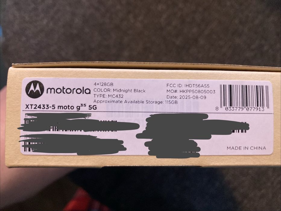 Moto G35 5G — como novo