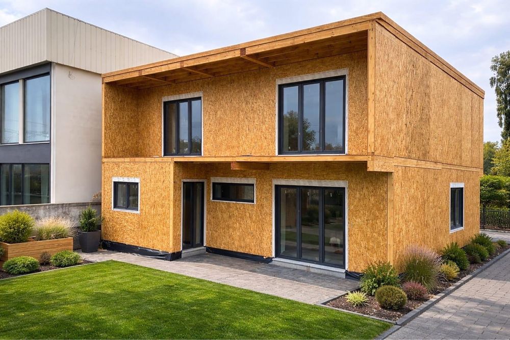 Casas modernas em painéis SIP