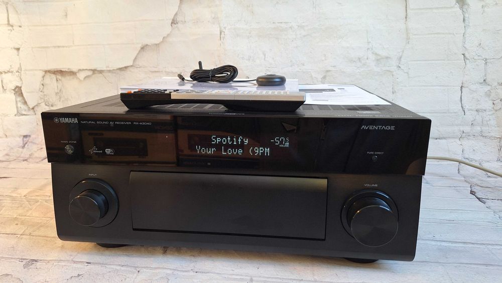 RX-A3040 Potęzna Yamaha 9.2 z Dolby Atmos 4k, Wi-Fi AirPlay i ARC