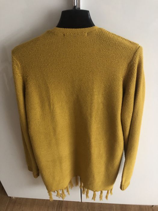 Reserved sweter rozm L bez zapięcia 2 kieszenie