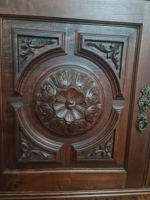 Móvel rústico de sala de Jantar