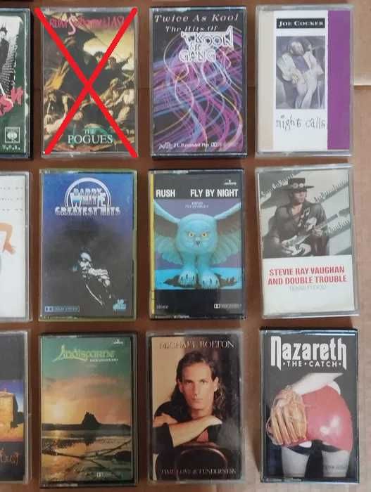 Várias Cassetes Antigas Internacionais #C03L01