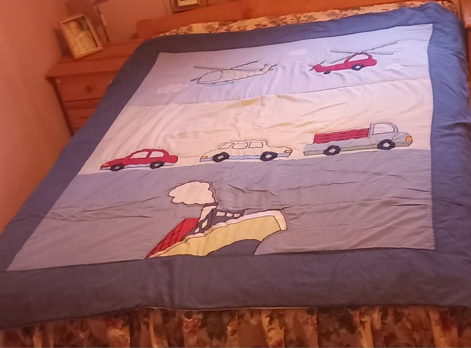 Narzuta na łóżko chlopca 150x180