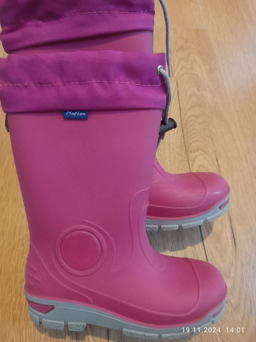 Kalosze, gumaki dla dziewczynki r 27
